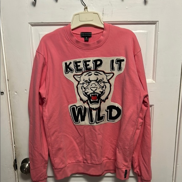 Pink Wild Fable 'Keep It Wild' Sweatshirt - Picture 1 of 5
